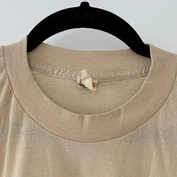 Screen Stars Tan "Joy of Gardening" Graphic Tee - Picture 7 of 7